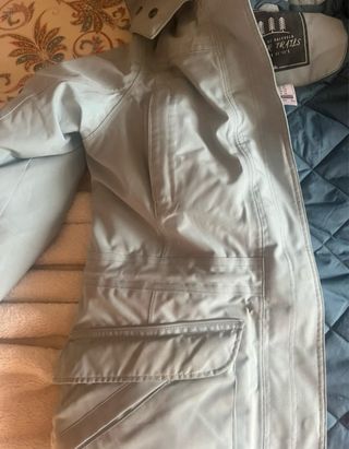 Abrigo de nieve azul