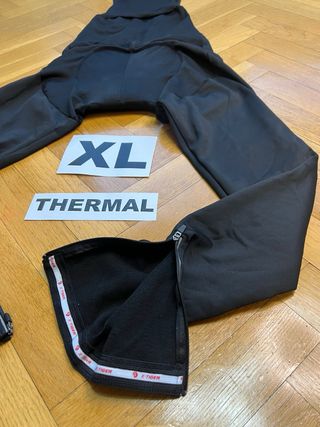 Culote Ciclismo TERMAL. XL.NEGRO.NUEVO