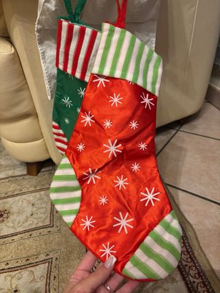 Calze natalizie e Befana