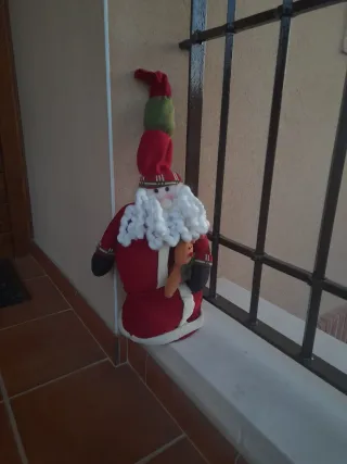 Decorazioni Natalizie Pinguino/Babbo Natale per Ingresso