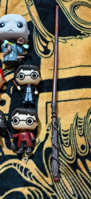 Lote de figuras de Harry Potter.
