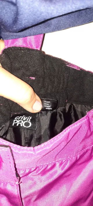 Conjunto esquí niñapantalón, chaqueta y polar 1uso