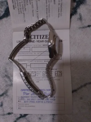 Citizen con Scatola Marrone