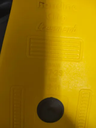 Aletas de natación Cressi Rondine amarillas