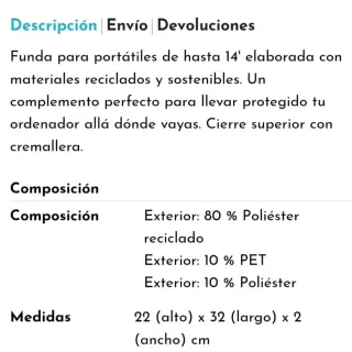 Funda Portátil Abbacino