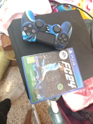 PS4 (PlayStation 4) + Mando FC 24