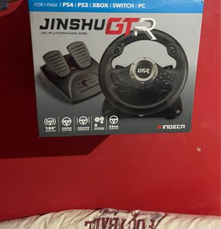 Volante JINSHU GTR per PS4/PS3/Xbox/Switch/PC