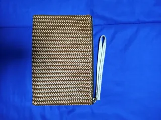 BIMBA Y LOLA Cartera Marrón y Dorada