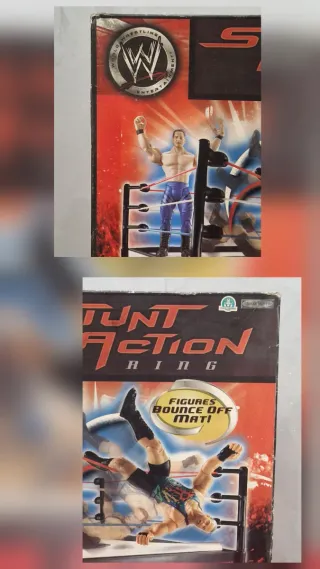 WWE Stunt Action Ring Raw Smackdown