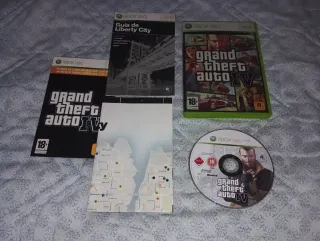 GTA IV Xbox 360 + Guía Liberty City