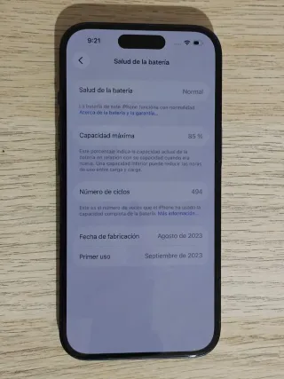 iPhone 15 128GB Impecable
