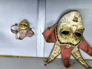 Conjunto 2 Máscaras Venecianas Carnaval