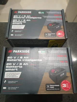 Parkside 20V 8Ah Batteria Smart