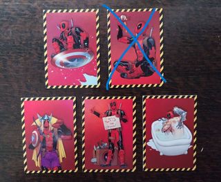 Deadpool Sticker Album Panini