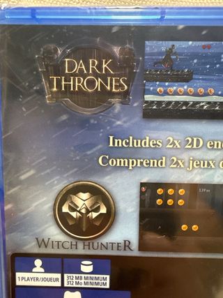 PS4 Double Pack Dark Throne + Witch Hunter