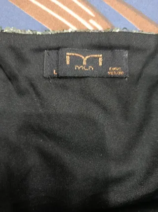 Falda fiesta lentejuelas verde