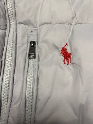 Chaqueta Polo Ralph Lauren Gris/Rojo