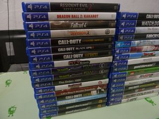 LOTE 33 CARCASAS VACIAS PLAYSTATION 4 PS4