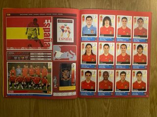 Album cromos Euro 2008 Austria-Suiza