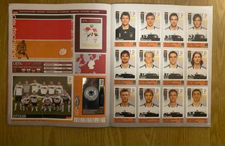 Album cromos Euro 2008 Austria-Suiza