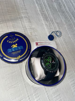 Reloj Brenatt Cronógrafo Negro y Verde