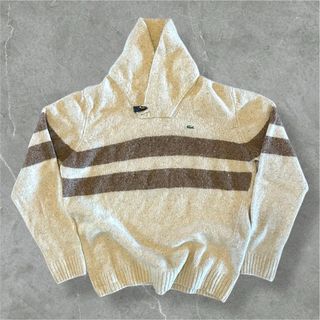 Jersey Lacoste vintage lana premium S retro