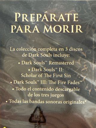Dark Souls Trilogy PS4 Precintado + DLC