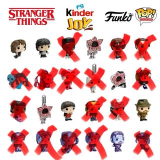 Figuras Kinder Sorpresa Stranger Things. Santurtzi