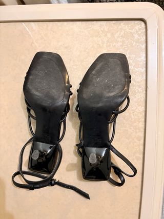 Tacones Stradivarius Negros