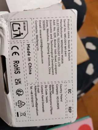 Interruptor y Enchufe BSEED