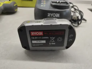 Taladro Percutor Ryobi ONE+ Batería+Cargador