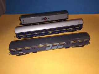 Lote 3 vagones Lima escala H0