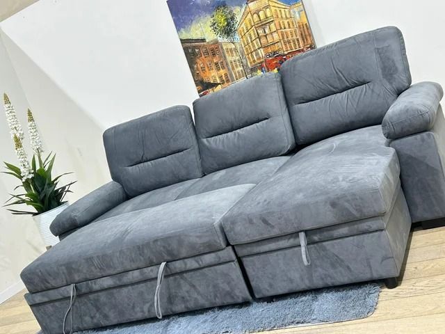 Sofá Cama Matrimonial con arcon reversible 240*153