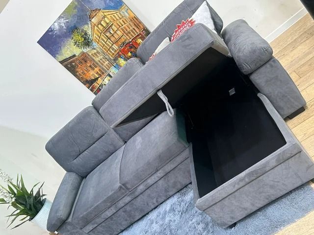 Sofá Cama Matrimonial con arcon reversible 240*153