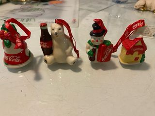 Figuritas Coca Cola Navidad de porcelana