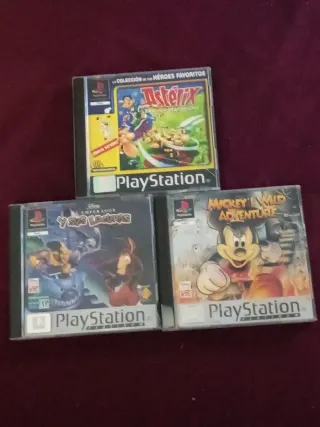 Lote 3 Juegos PlayStation 1