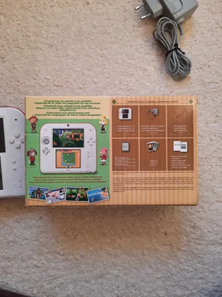 Nintendo 2DS Blanca Animal Crossing