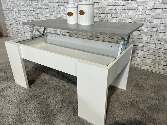 Nuevo! Mesa de Centro Elevable Elise 90 * 50 cm