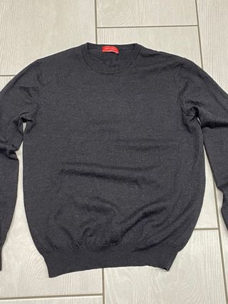 Tino Cosma Pullover Lana Vergine Grigio