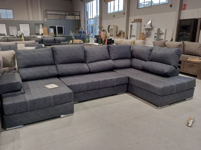 OUTLET Sofa Cama Chaise Longue Rinconera 345 cm