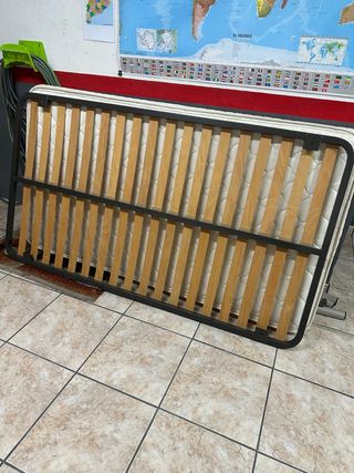 Somier 105cm con 4 patas