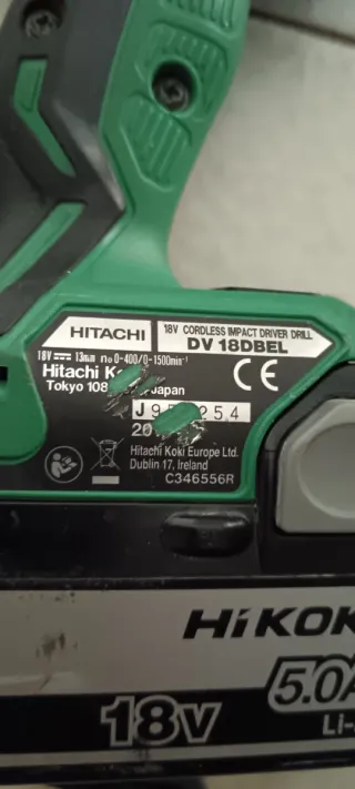 Trapano avvitatore Hitachi 18V Brushless