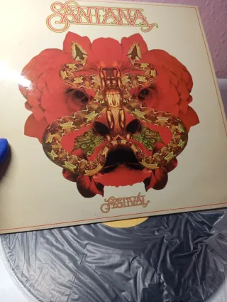 Vinilo Santana - Festival (1977) CBS