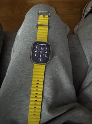 Apple Watch Ultra Plata/Amarillo