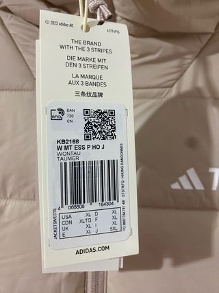 Chaqueta Adidas Terrex Talla XL sin estrenar