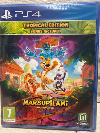 Marsupilami Hoobadventure PS4 Precintado