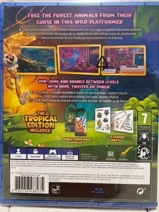 Marsupilami Hoobadventure PS4 Precintado