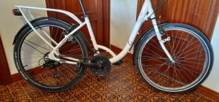 Bicicleta Urbana Mujer Blanca