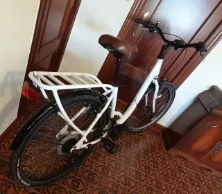 Bicicleta Urbana Mujer Blanca