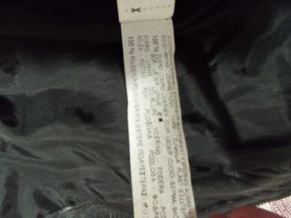 Cazadora Zara Negra Cuero Talla M